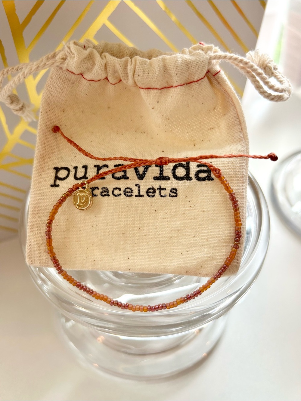 🧡✨ PURA VIDA SHIMMER BEADED BRACELET ✨🧡NWT